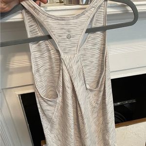 Lululemon striped tank top
